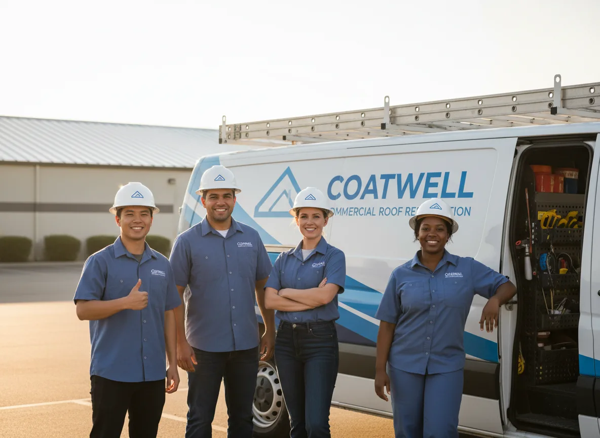 Commercial roof coating company in Corona, SD